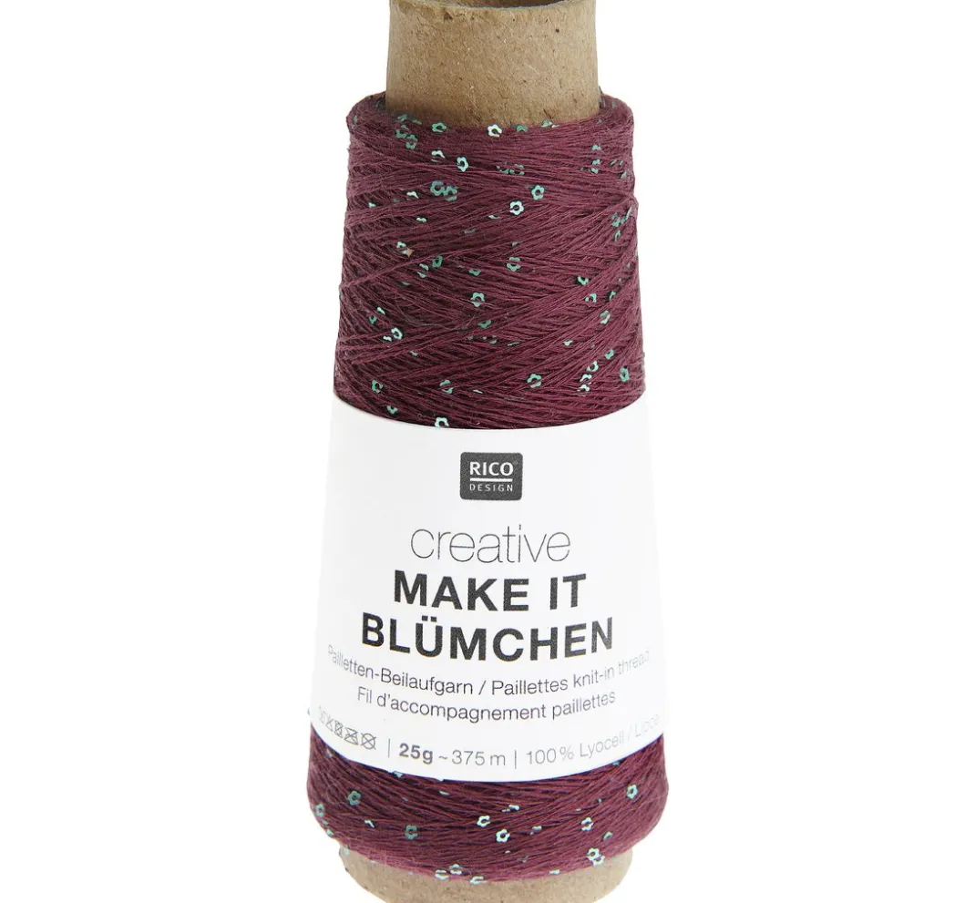 Rico Design Effektwolle|Beilaufgarn>Creative "Make It Blümchen"