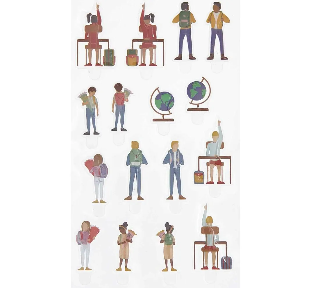 Rico Design Scrapbooking|Kartengestaltung>Gel Sticker "FIGURICO"