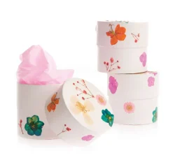 Rico Design Papierschöpfen|Trockenblumen & - Früchte>Mix Set gepresste Blüten "Rosa Violett"