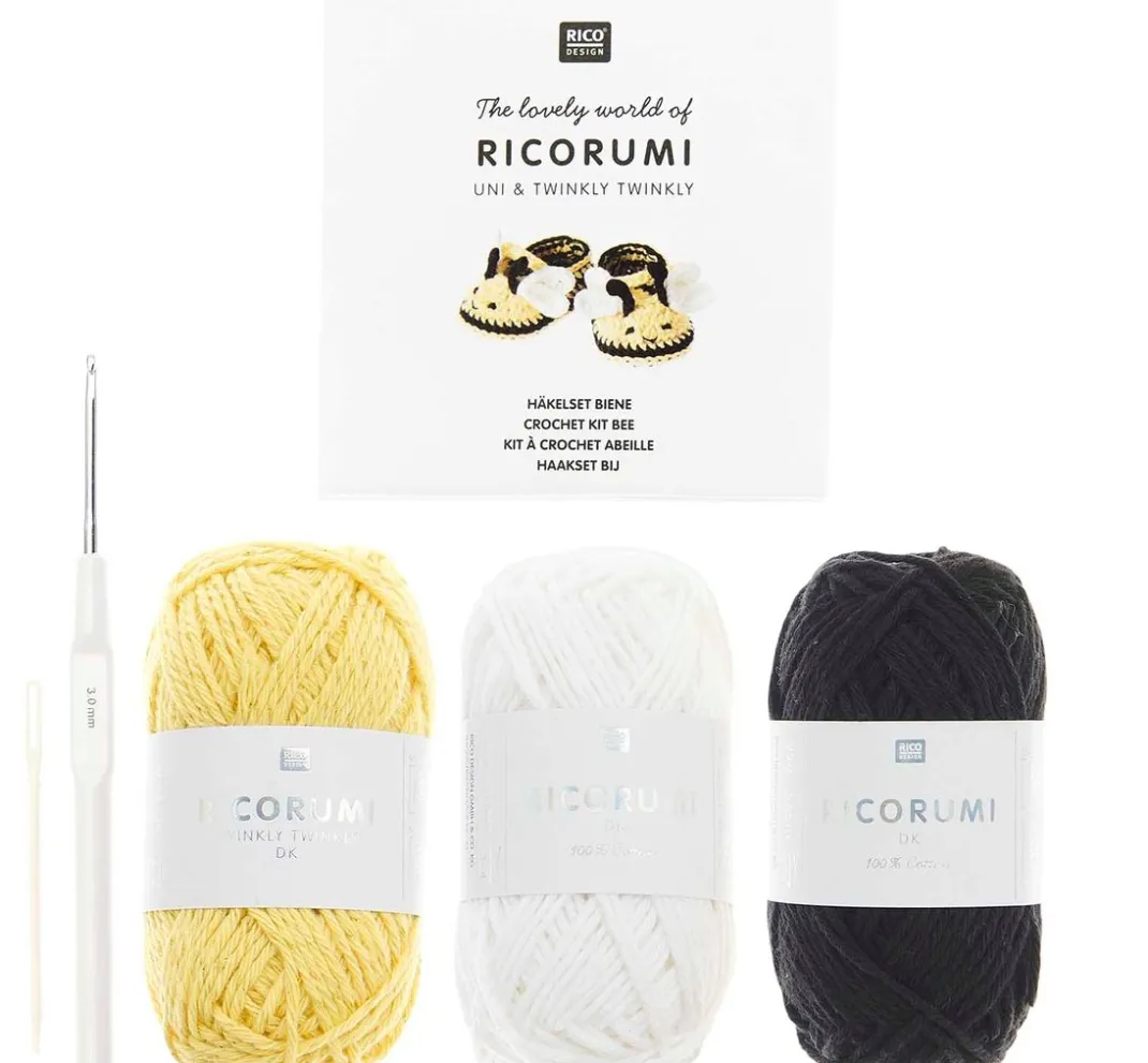 Rico Design Häkeln|Häkelset>Ricorumi Häkelset "Baby Booties"