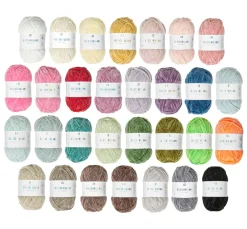Rico Design Effektwolle|Chenille Wolle>Ricorumi Set "30er Nilli Nilli"