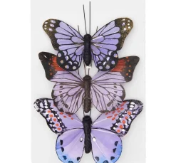 Rico Design Dekofiguren & -Objekte>"Schmetterling mit Clip"