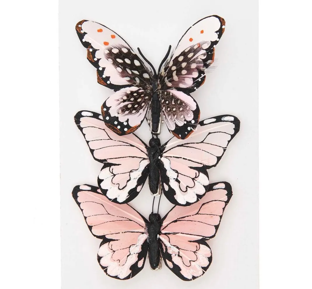 Rico Design Dekofiguren & -Objekte>"Schmetterling mit Clip"