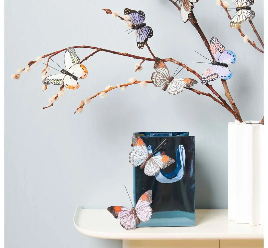 Rico Design Dekofiguren & -Objekte>"Schmetterling mit Clip"