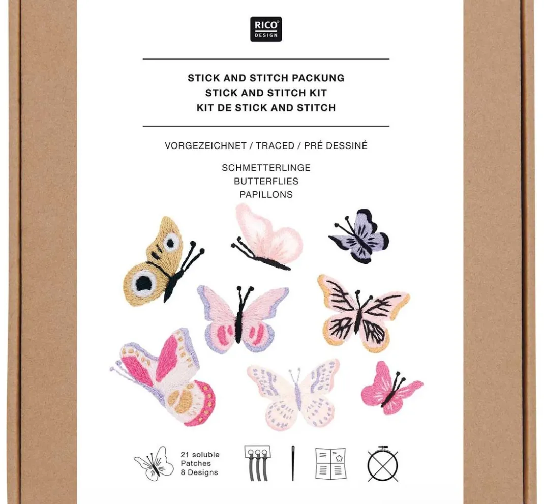 Rico Design Stickset|Sticken>Stick & Stitch Packung