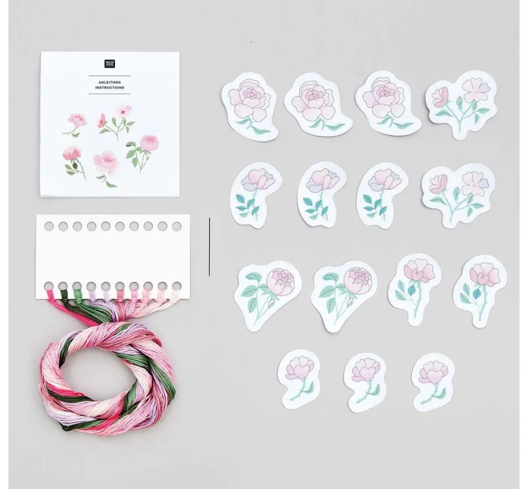 Rico Design Stickset|Sticken>Stick & Stitch Packung