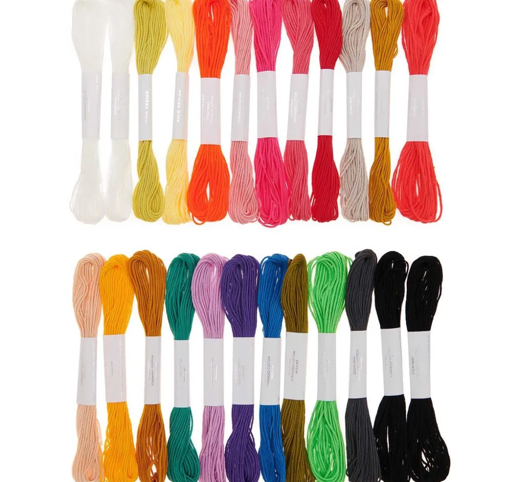 Rico Design Freundschaftsarmbänder|Stickgarn>Stickgarnset Multicolour