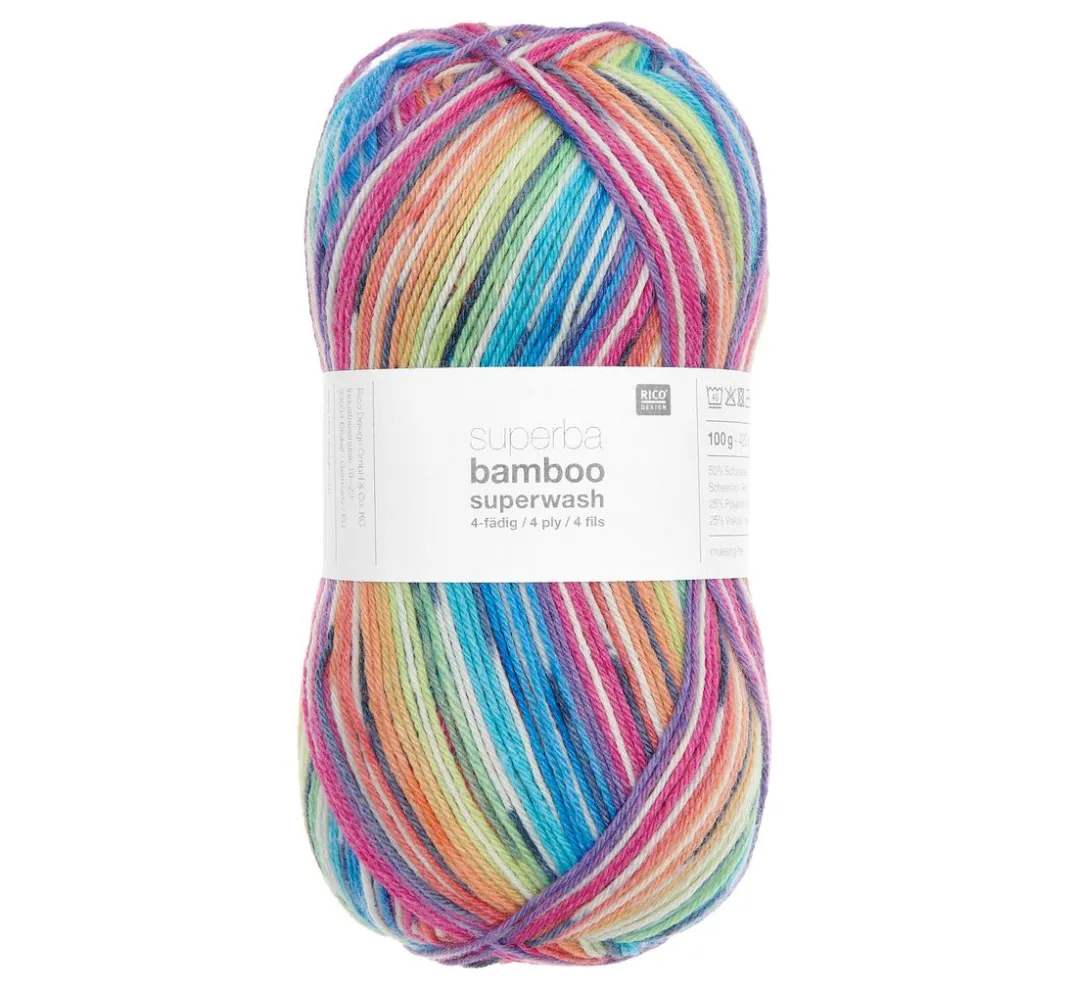 Rico Design Schurwolle|Stricken>Superba Bamboo