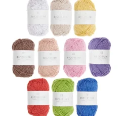 Rico Design Babywolle|Topflappengarn>Rico Ricorumi Set "10er Twinkly Twinkly"
