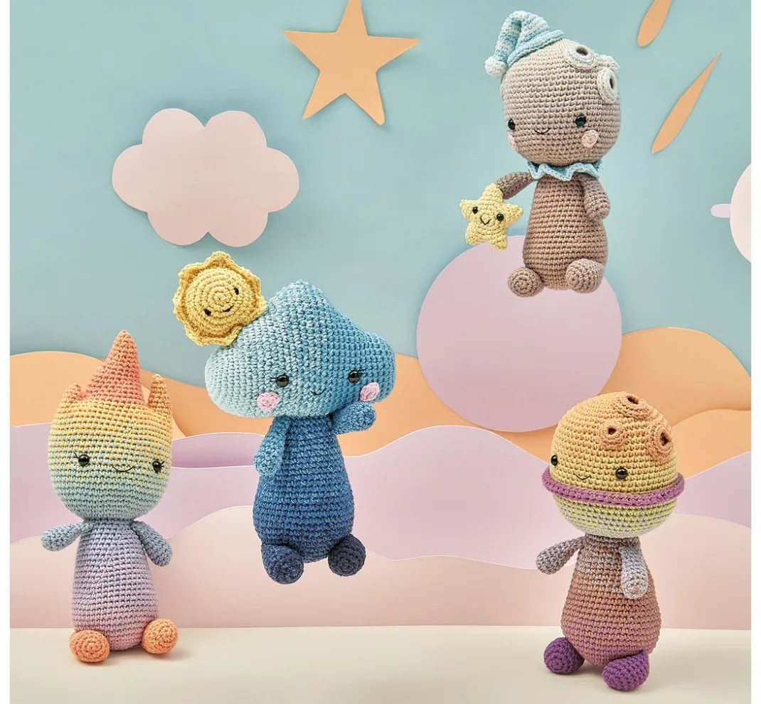 Rico Design Babywolle|Topflappengarn>Rico Ricorumi Set "10er Twinkly Twinkly"