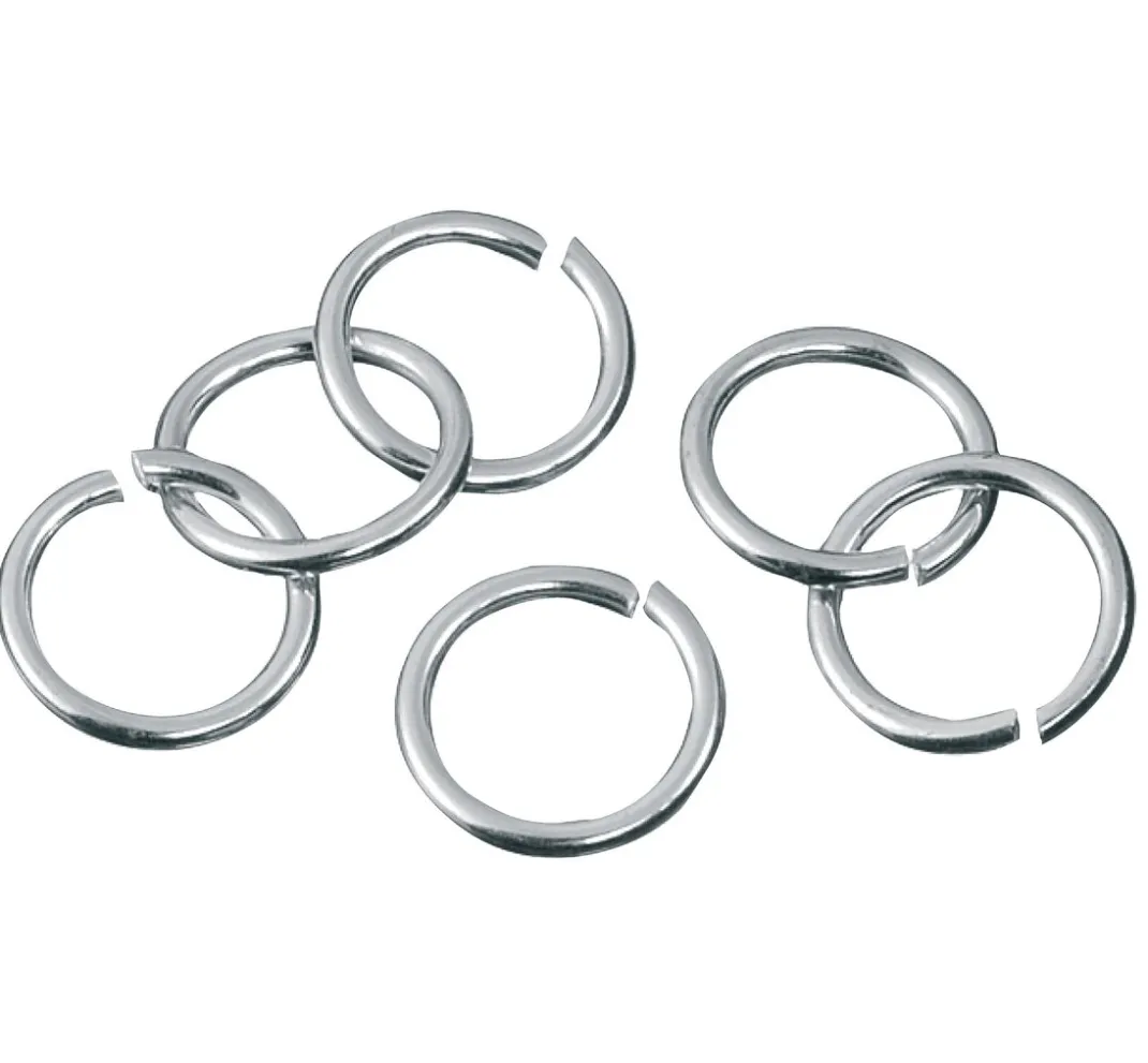 PRACHT Ringel>Ringel, 925er Sterling-Silber, 6 Stück