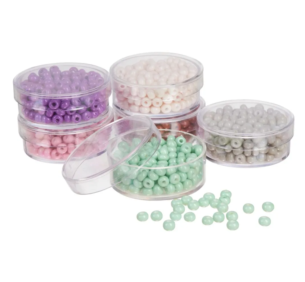 PRACHT Rocailles|Perlensterne>Rocailles, satte Farben, 4,5mm