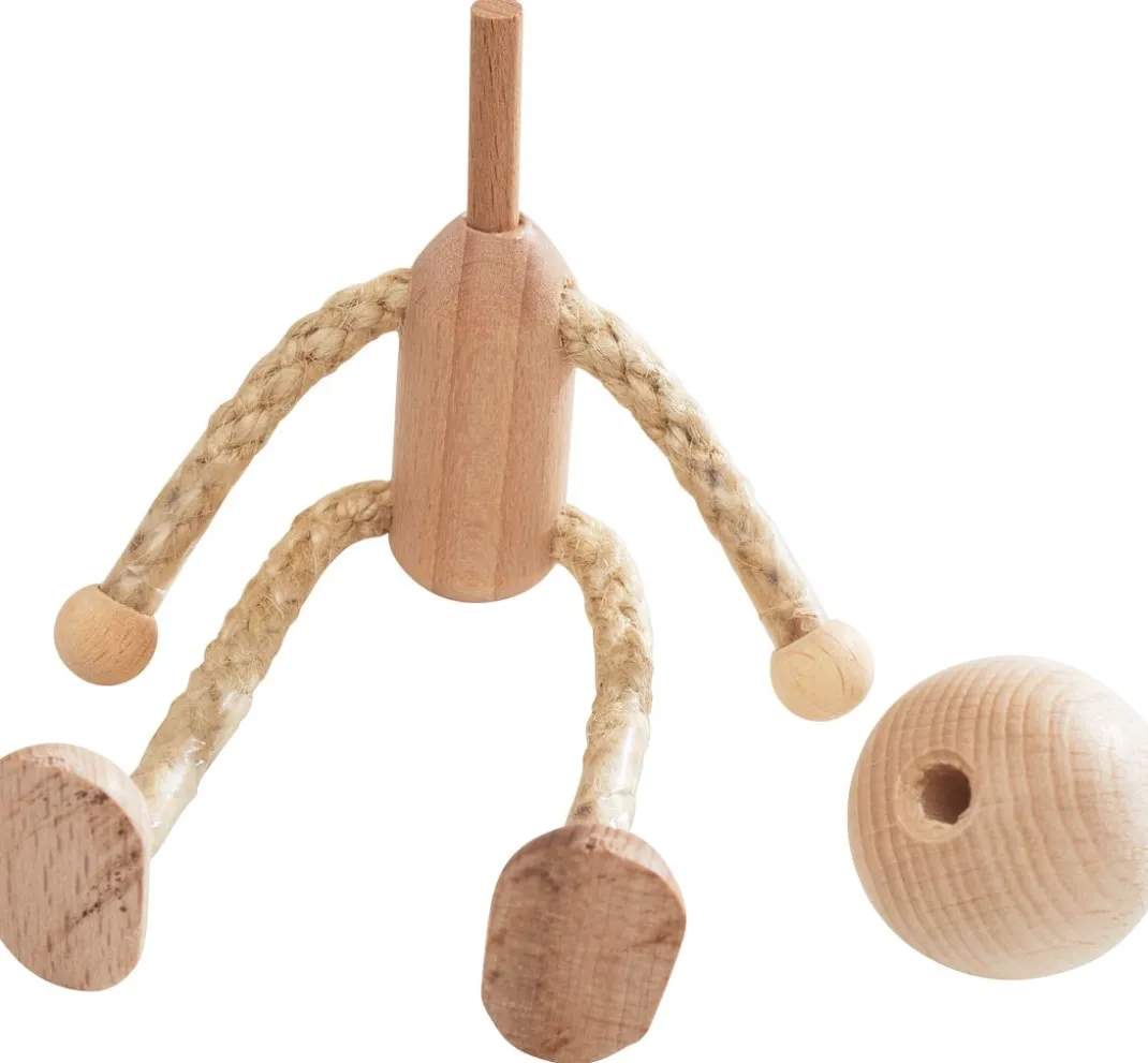 Kinder Rayher Marionetten & Figuren|Holz, Mdf & Pappmaché>Rohpüppchen mit Kopf, ca. 14 cm