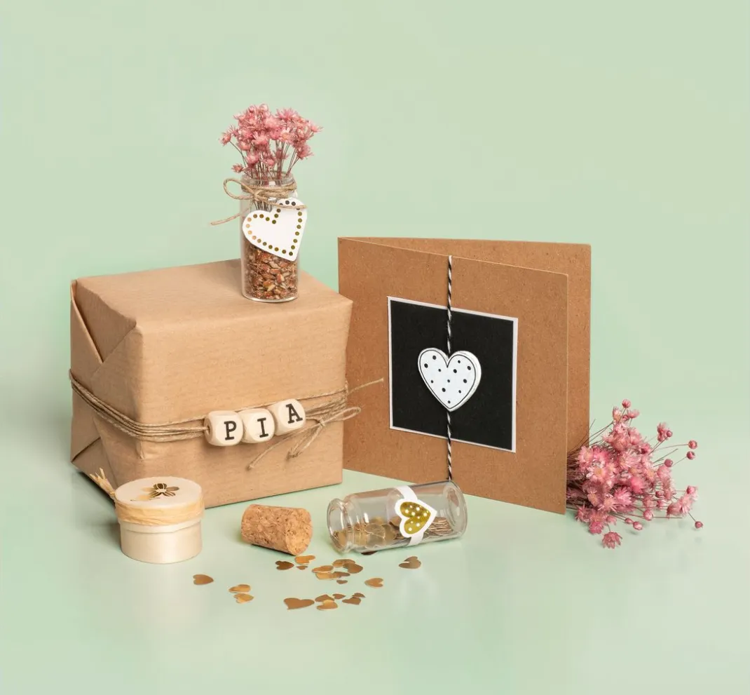 Heyda Scrapbooking|Kartengestaltung>Rubbel-Sticker "Herzen"