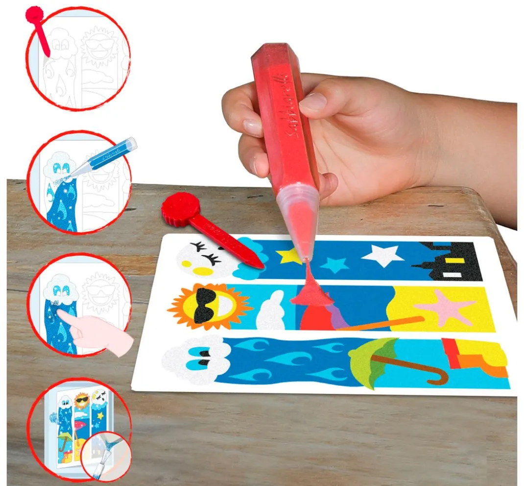 Kinder Sabbiarelli Sandbilder>Sand-it for Fun Album Bookfriends