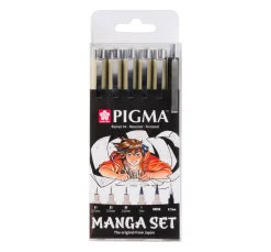Sakura Mangas Zeichnen|Bullet Journal>Pigma Micron "Manga Sammlung", 6er-Set