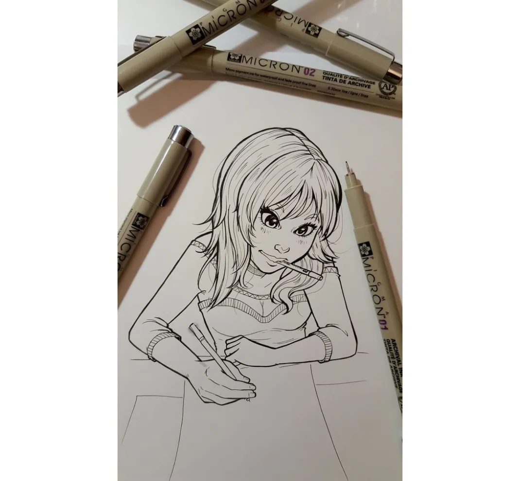 Sakura Mangas Zeichnen|Bullet Journal>Pigma Micron "Manga Sammlung", 6er-Set