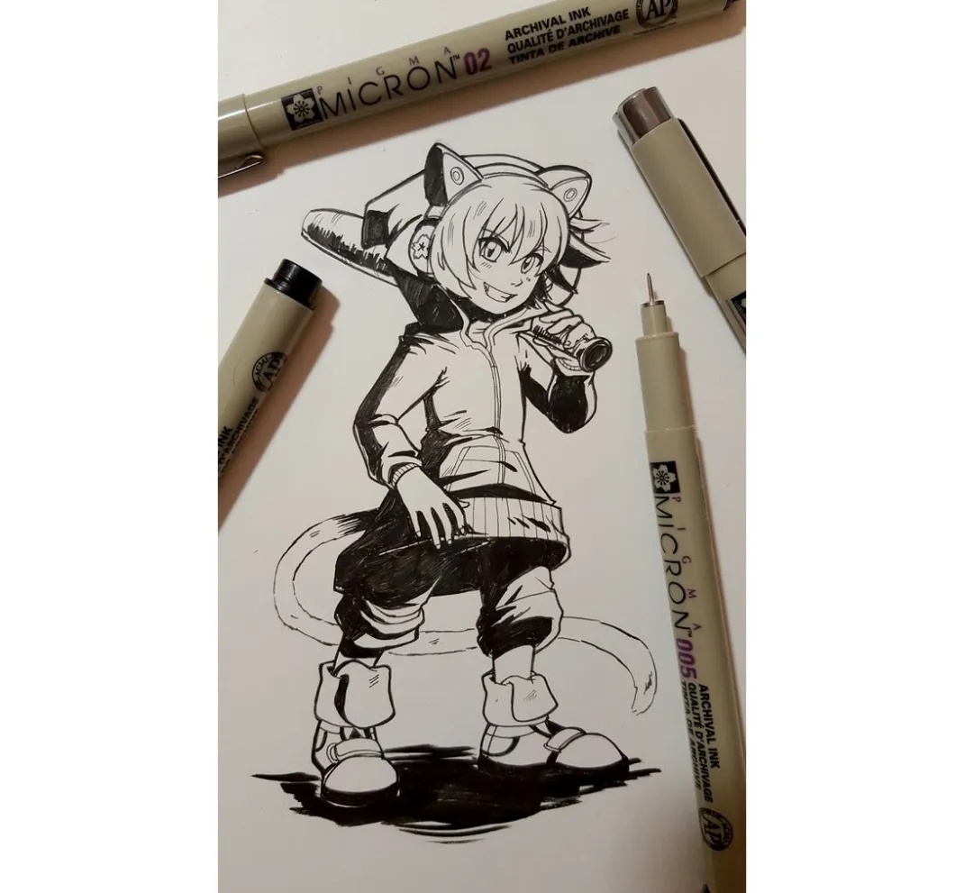 Sakura Mangas Zeichnen|Bullet Journal>Pigma Micron "Manga Sammlung", 6er-Set