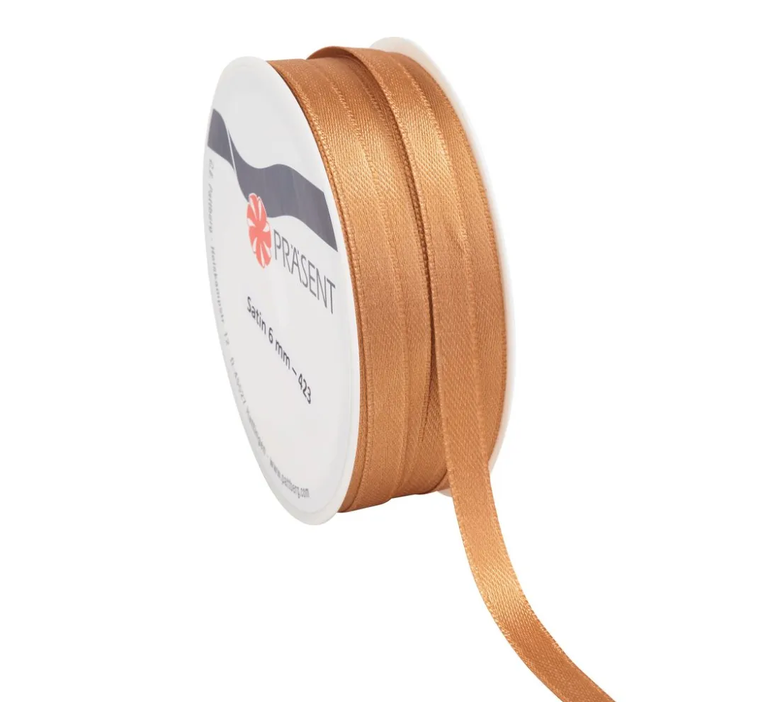 PRÄSENT Satinband>Satinband, 6 mm