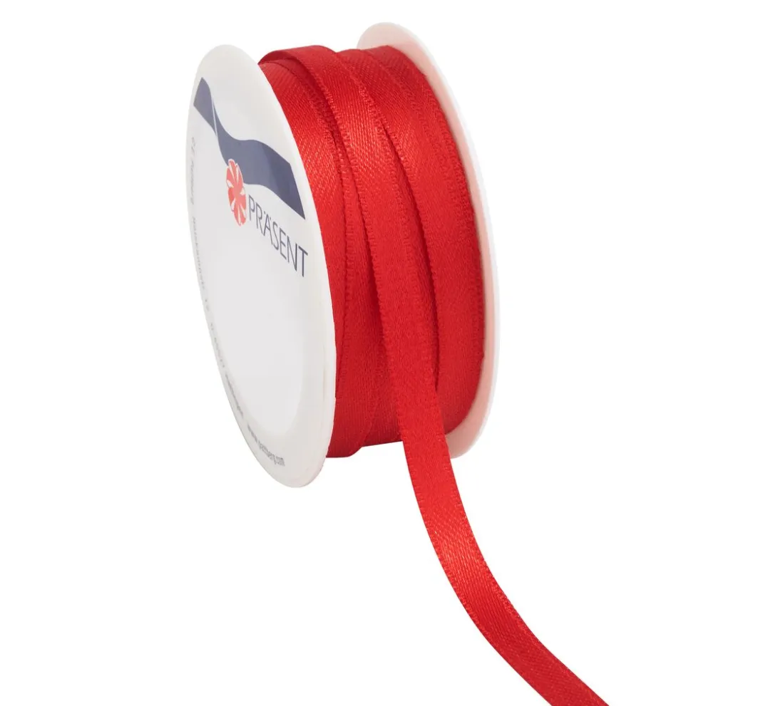 PRÄSENT Satinband>Satinband, 6 mm