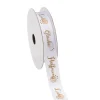HobbyFun Schleifenband|Satinband>Satinband "Glaube Hoffnung Liebe"