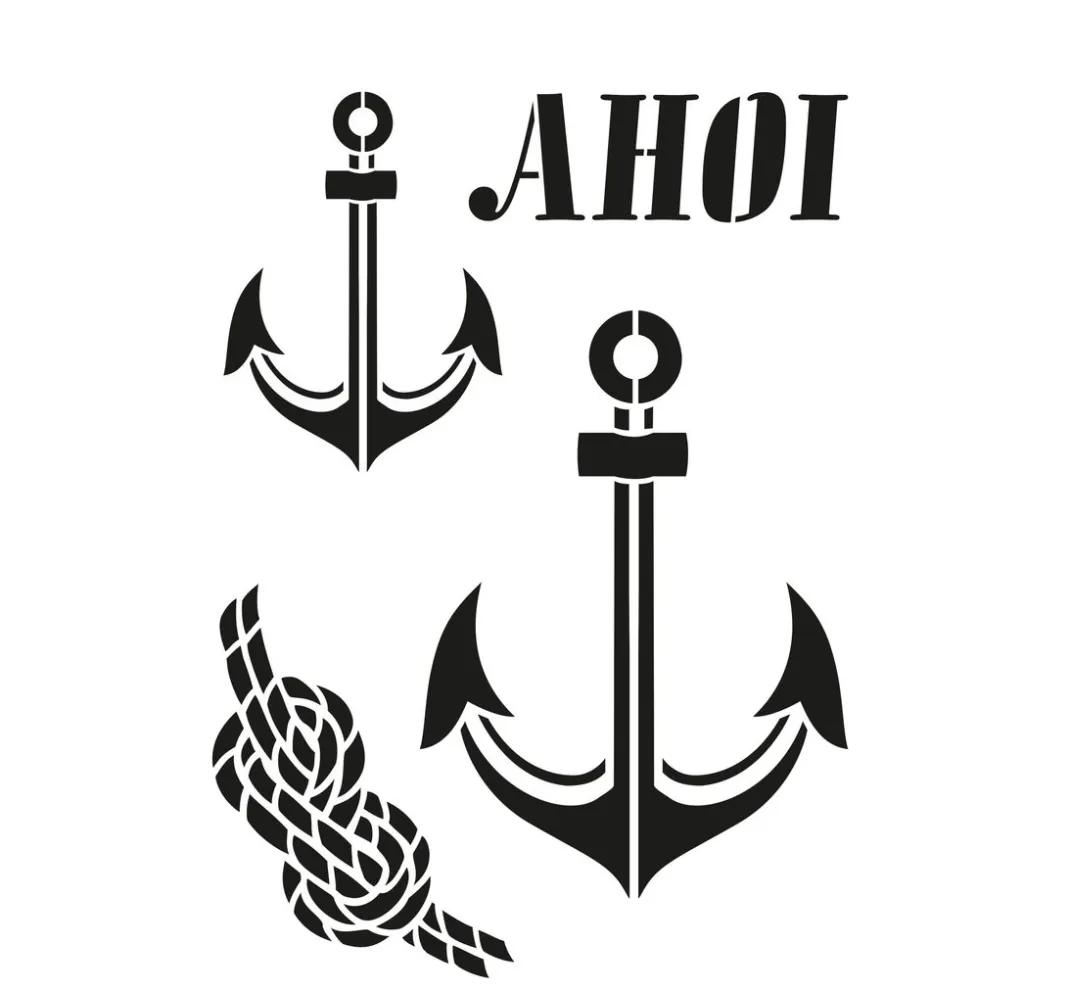 efco Malschablonen|Schablonen>Schablone "Ahoi"
