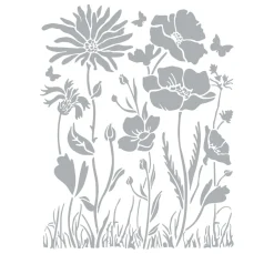 Stamperia Malschablonen|Schablonen>Schablone "Atelier Flower"
