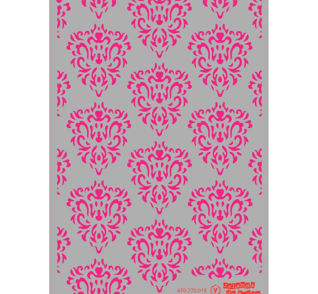 Pronty Crafts Schablonieren|Malschablonen>Schablone "Barock Muster", A5