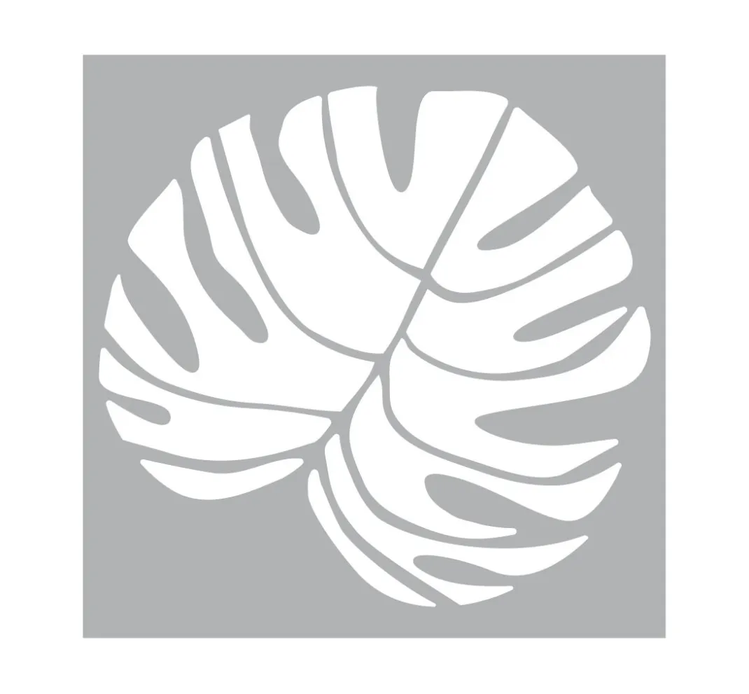 Pronty Crafts Malschablonen|Schablonen>Schablone "Big Monstera Blatt"