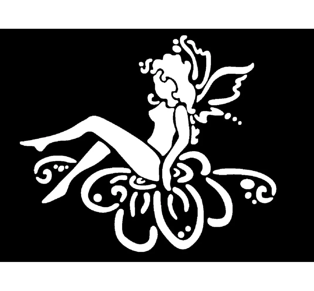VBS Malschablonen|Schablonen>Schablone "Blumenfee", DIN A5