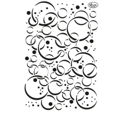 Viva Decor Malschablonen|Schablonen>Schablone "Bubbles"
