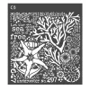 Ciao Bella Schablonieren|Malschablonen>Schablone "Coral Reef - Underwater"