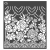 Ciao Bella Schablonieren|Malschablonen>Schablone "Flower"