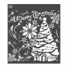 Ciao Bella Malschablonen|Schablonen>Schablone "Magic holidays"