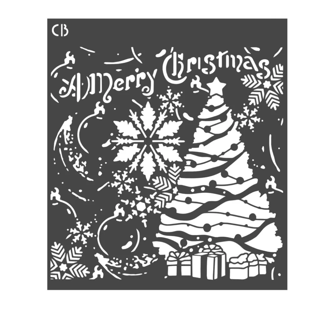 Ciao Bella Malschablonen|Schablonen>Schablone "Magic holidays"