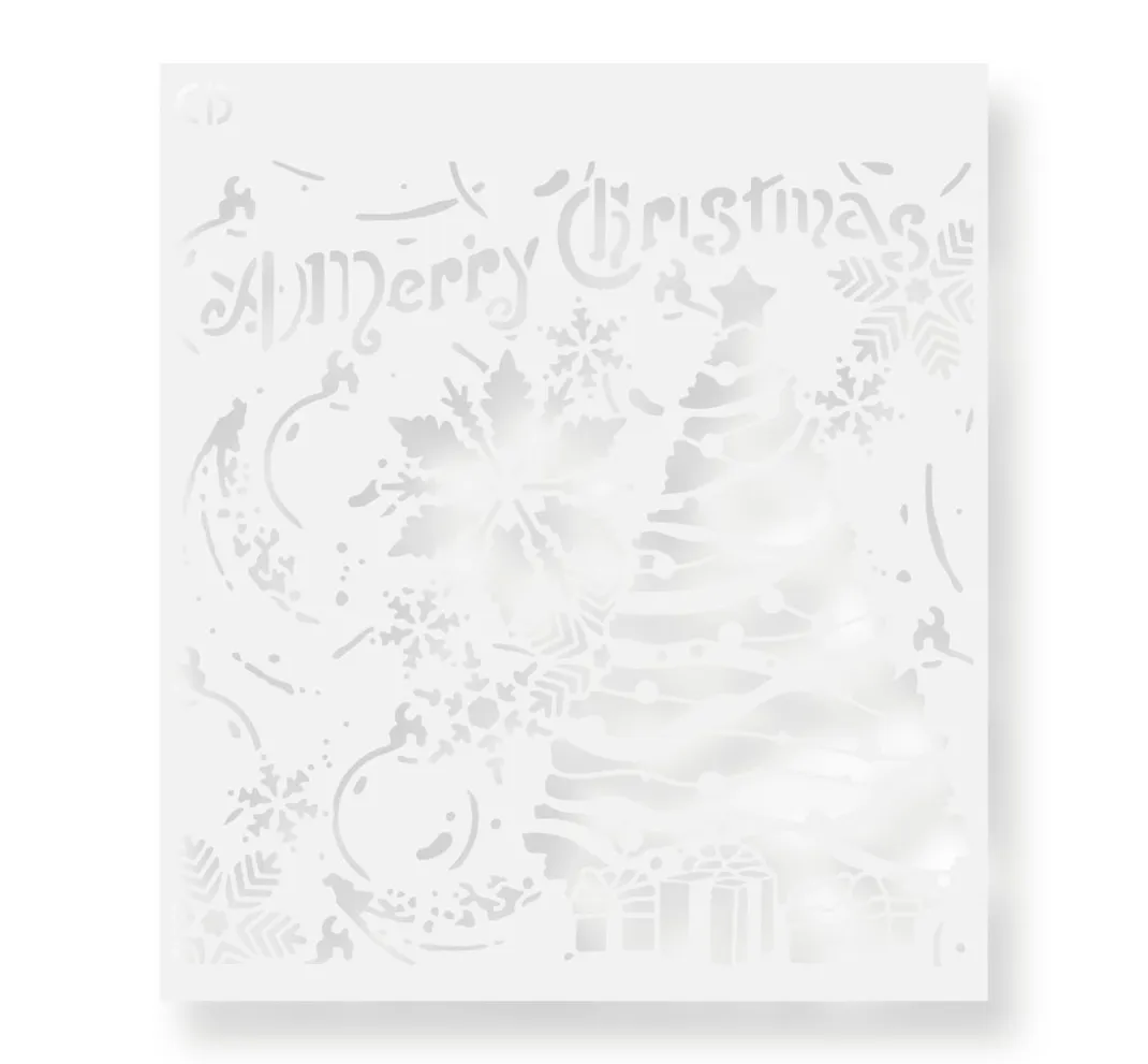 Ciao Bella Malschablonen|Schablonen>Schablone "Magic holidays"