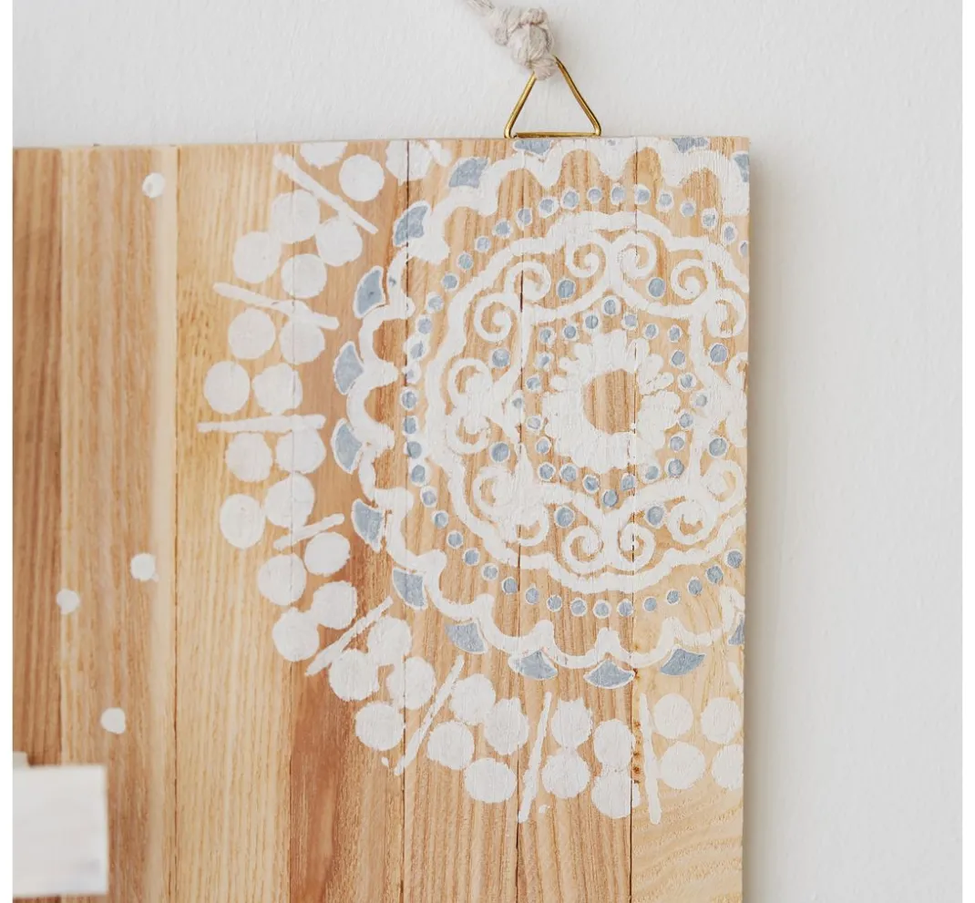 Pronty Crafts Schablonieren|Malschablonen>Schablone "Mandala Flowers", DIN A4