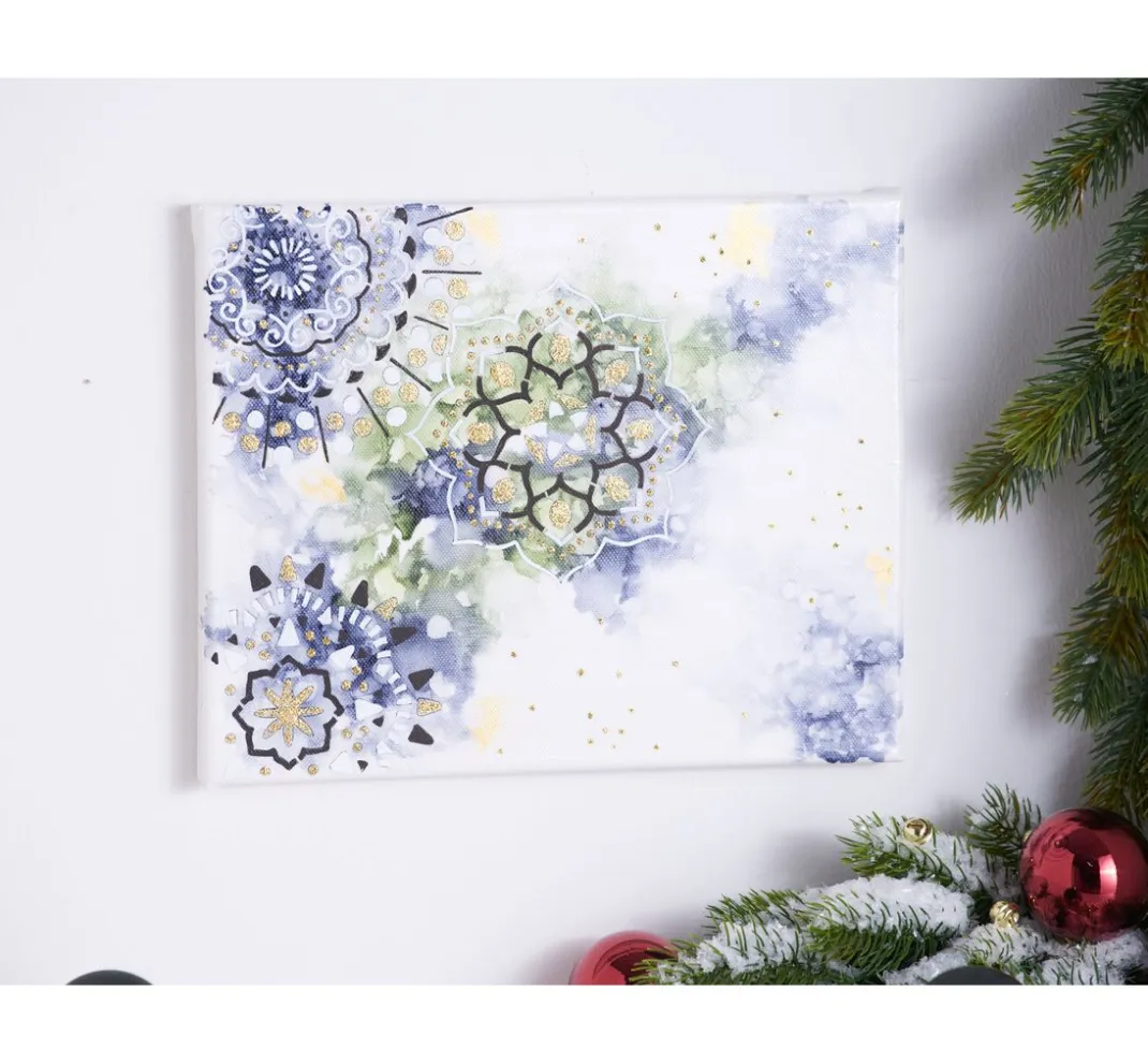 Pronty Crafts Schablonieren|Malschablonen>Schablone "Mandala Flowers", DIN A4