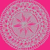 Pronty Crafts Textil-Design|Schablonieren>Schablone "Mandala Kreis 2", 15x15cm