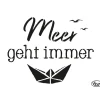 Viva Decor Malschablonen|Schablonen>Schablone "Meer geht immer"