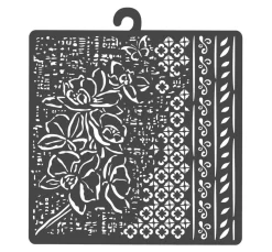 Stamperia Malschablonen|Schablonen>Schablone "Orchids and Cats - Pattern"