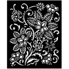 Stamperia Schablonieren|Malschablonen>Schablone "Timeless - Batik Flowers"