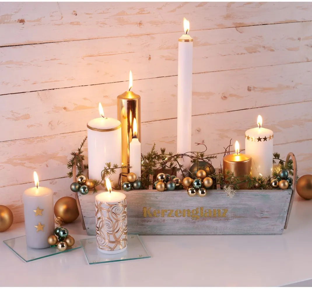 Viva Decor Malschablonen|Schablonen>Schablone "Weihnachtsmotive + Schriften"
