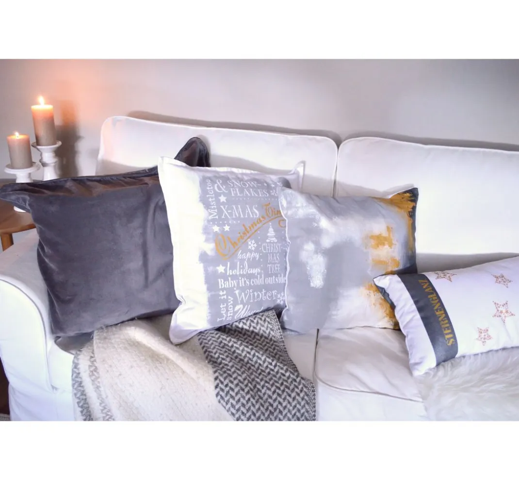 Viva Decor Malschablonen|Schablonen>Schablone "Weihnachtsmotive + Schriften"