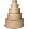 Kinder décopatch Holz|Decoupage>Schachtelset "Torte", 5er-Set, Pappmaché