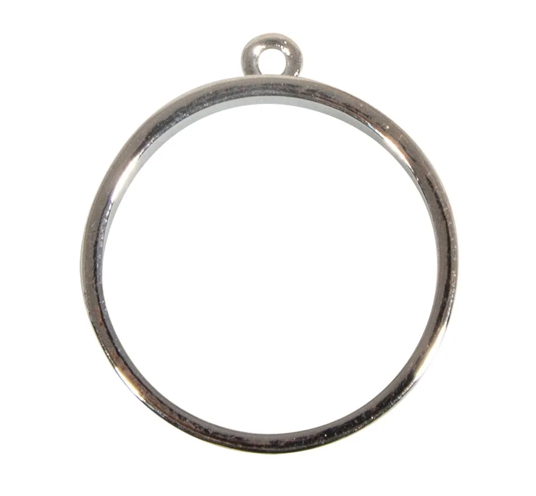 Rayher Schmuck Gießen|Anhänger & Charms>Schmuck-Metallfassung "Rund"