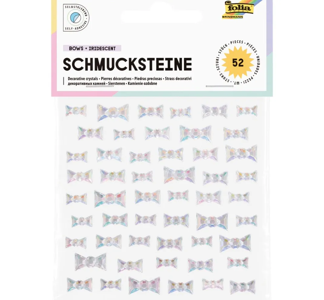 folia Sticker & Klebebänder|Kartengestaltung>Schmucksteine "Schleifen"