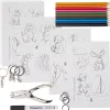 Kinder CREARTEC Kinderschmuck-Sets|Deko-Bastelsets>Schrumpffolien-Set "Designo"