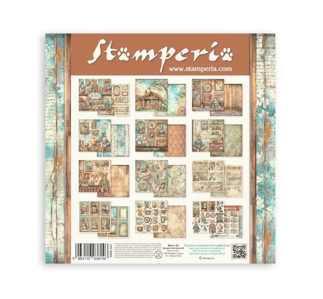 Stamperia Farb- & Motivblöcke|Scrapbooking>Scrapbook-Block "Alterego"