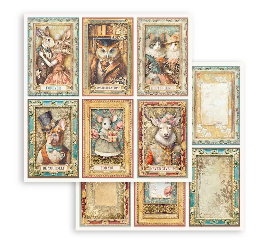 Stamperia Farb- & Motivblöcke|Scrapbooking>Scrapbook-Block "Alterego"